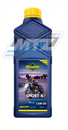 Olej motorov motocyklov Putoline Sport4R 15W50 (balen 1L)